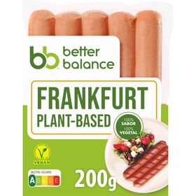 Salsichas Frankfurt 100% Vegetais Better Balance 200 gr