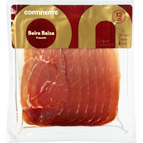 Presunto Beira Baixa Fatiado 12 Meses De Cura Continente 120 gr