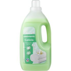 Detergente Máquina Roupa Líquido Colónia Continente 46 Doses