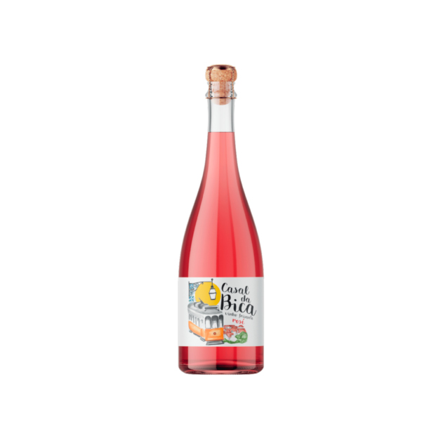 Vinho Rosé Frisante 750 ml Casal Da Bica
