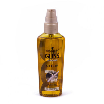 Óleo Para Cabelo Gliss Suavidade E Brilho Gliss Schwarzkopf 0.075L