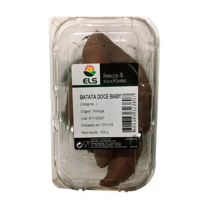 Batata Doce Baby Nossa Fruta E Legumes 0.5Kg