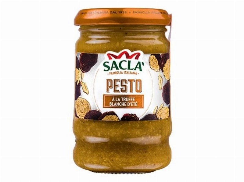Molho Pesto Sacla Com Trufas Brancas 190 gr
