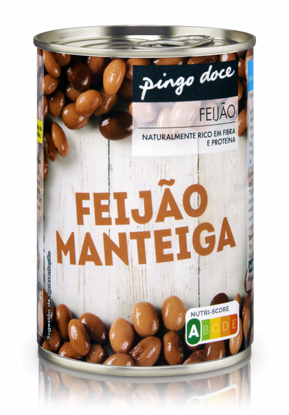 Feijão Manteiga Em Lata Pingo Doce 0.26Kg