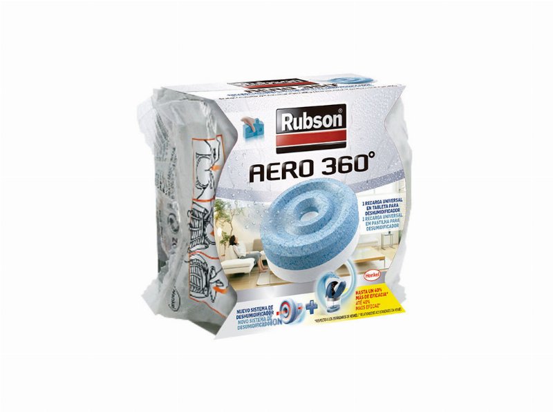 Recarga Para Desumidificador Rubson Aero 360º 450 g