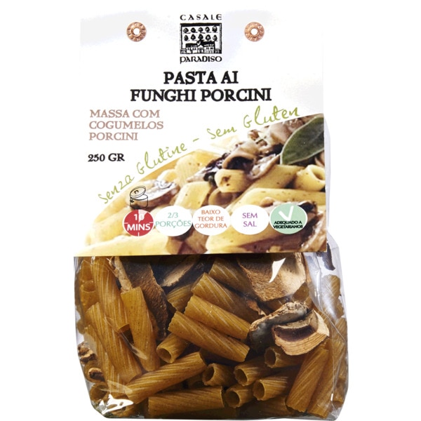 Massa Com Cogumelos Porcini 250 g