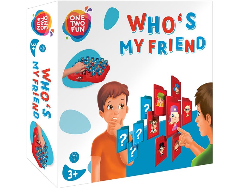Jogo Quem É O Meu Amigo One Two Fun