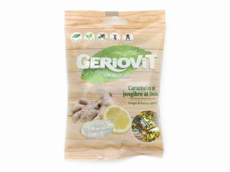 Drops Geriovit Sem Açúcar Gengibre E Limão 75 g