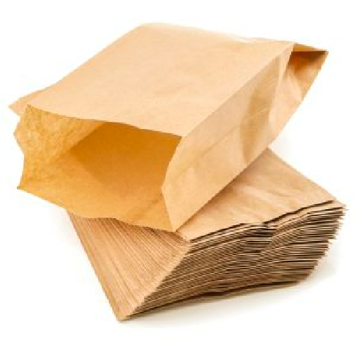 Saco De Papel Sk13/S12 Kraft 42X24X9 1000Un