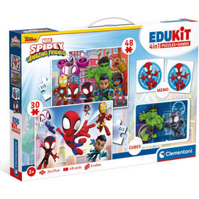 Clementoni - Puzzle Edukit Spidey 48 Peças