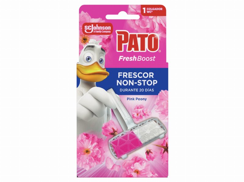 Bloco Sanitário Pato Fresh Boost Peony 1Un