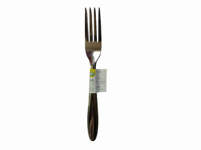 Conjunto De 6 Garfos Alice Polegar Inox