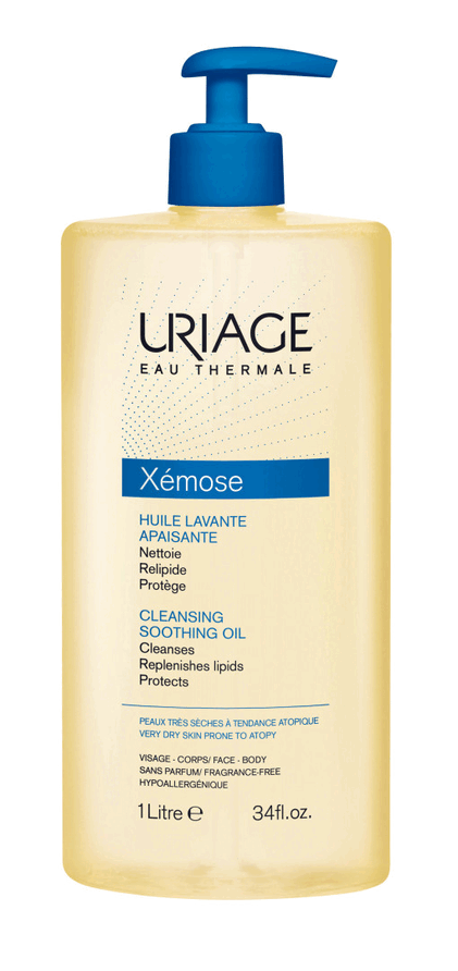 Óleo De Limpeza Pele Tendência Atópica Xémose Uriage 1L