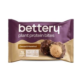Bites Proteína Chocolate E Avelã Vegan Bettery 30 gr