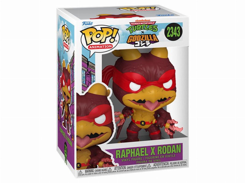 Figura Pop! Funko Animation: Gdztmnt- Raphael X Rodan
