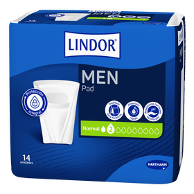 Pensos Incontinência Men Normal Lindor 14 Un