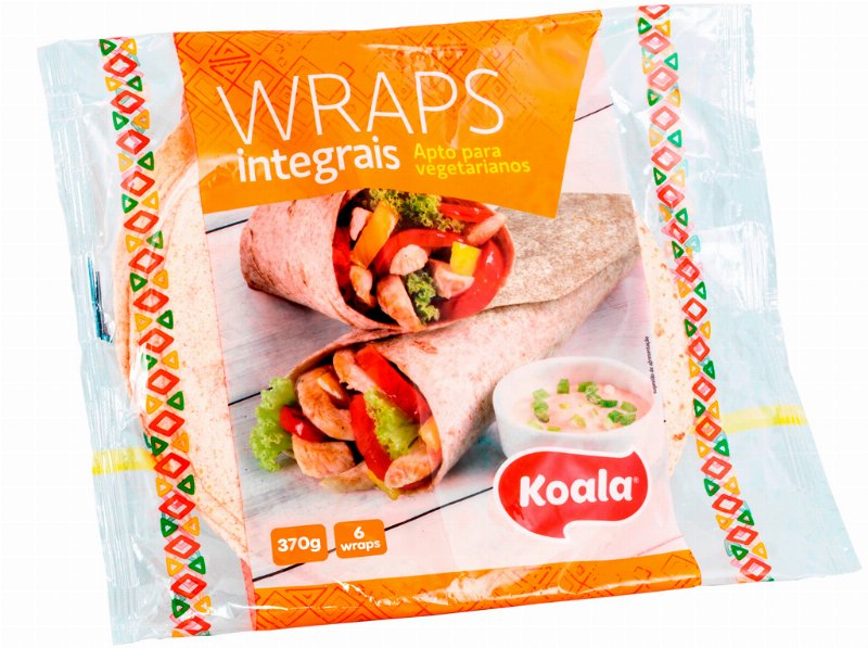Wrap Koala Trigo Integral 370 g