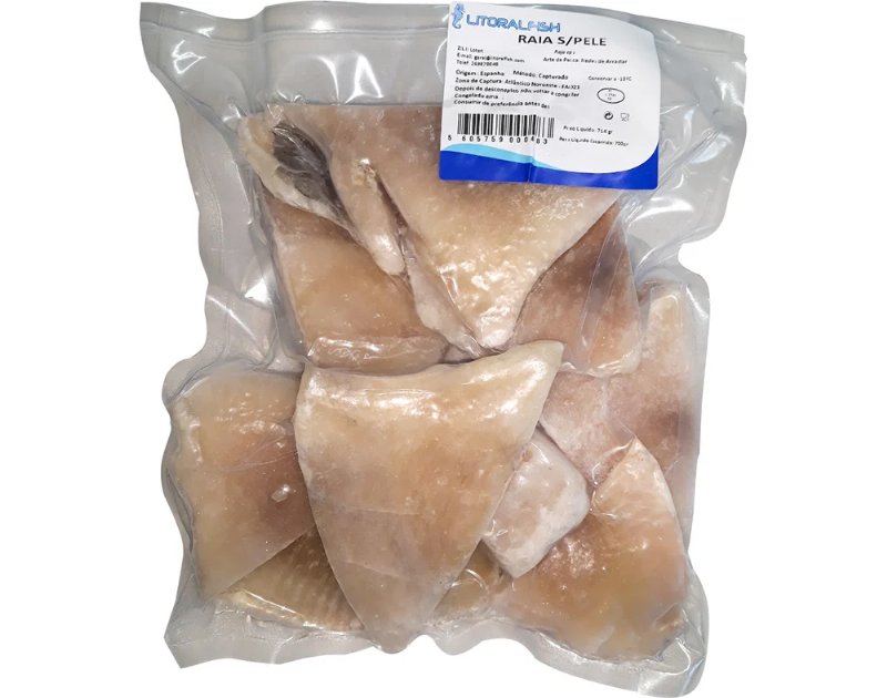Raia Sem Pele Posta Congelada 700 g