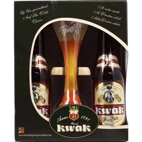 Cerveja Da Bélgica Pack 4 + Copo 33 cl