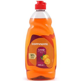 Detergente Manual Loiça Concentrado Laranja Continente 500 ml