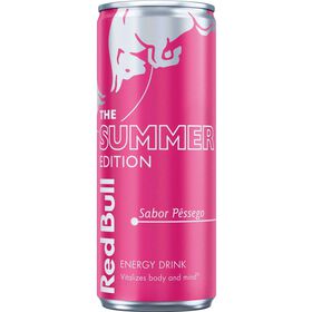 Bebida Energética Pêssego Red Bull 25 cl