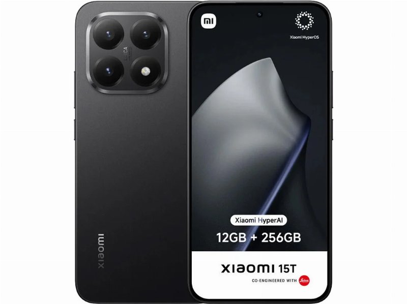 Smartphone Xiaomi 15T (6.83'' 12/256Gb Black)