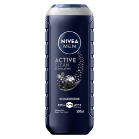 Gel De Banho Active Clean Nivea Men 500 ml