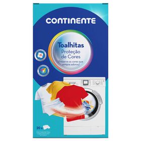 Toalhitas Proteção Cores Continente 20 Un