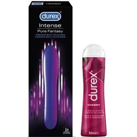 Gel Lubrificante Play Cherry + Estimulador Pure Fantasy 50 ml + Emb. 1 Un