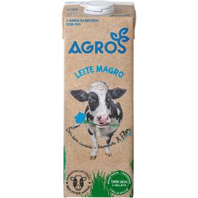 Leite Uht Magro Agros 1 Lt