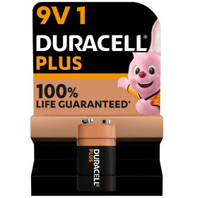 Pilhas 9V Plus Duracell 1 Un