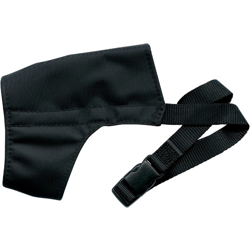 Acessório Para Cão Açaime Preto De Nylon 24 Cm 1 unidade