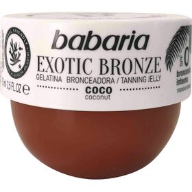 Gel Bronzeador Coco Formato Viagem Babaria 75 ml