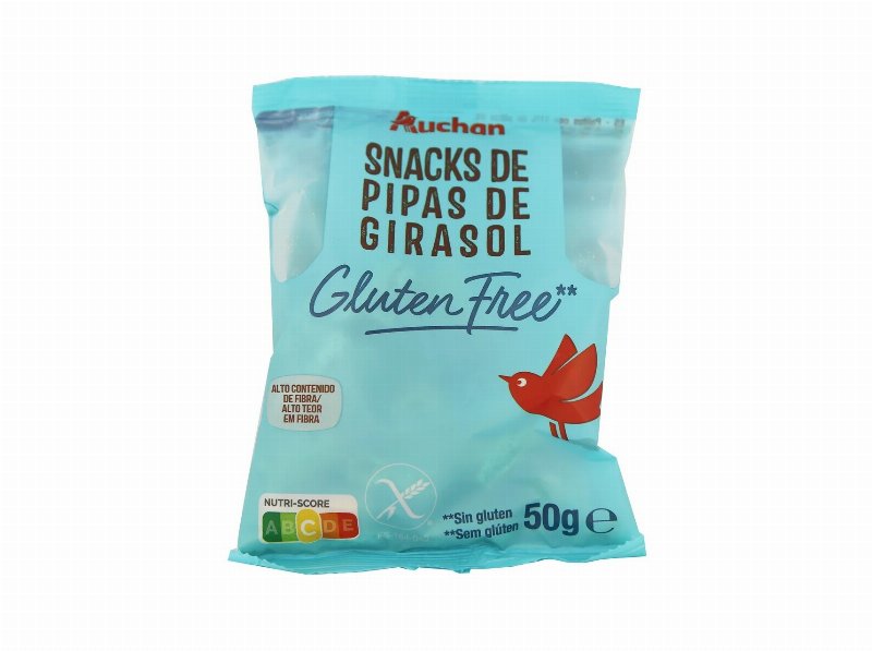 Palitos Auchan Sementes Girassol Sem Glúten 50 g