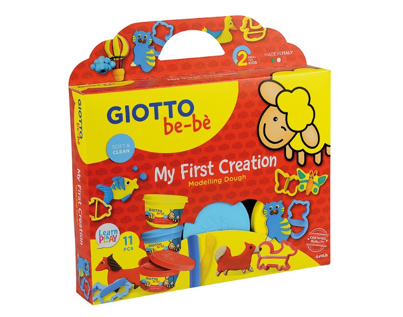 Pasta Modelar + Moldes Giotto Be-Bé