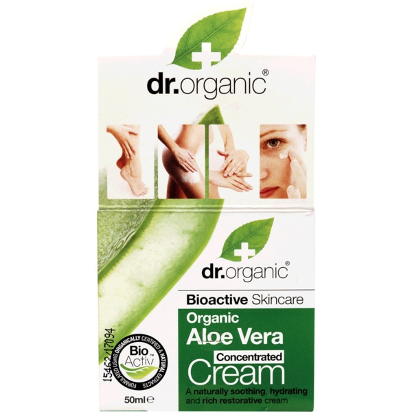Creme Para O Corpo De Aloe Vera Biológico 50 ml