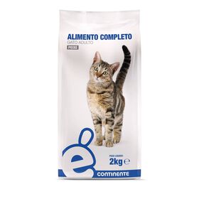 Ração Para Gato Adulto Peixe É Continente 2 kg