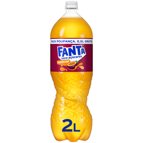 Refrigerante Com Gás Maracujá Sem Açúcar Fanta 2 Lt