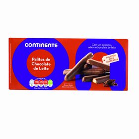 Palitos De Chocolate De Leite Continente 150 gr