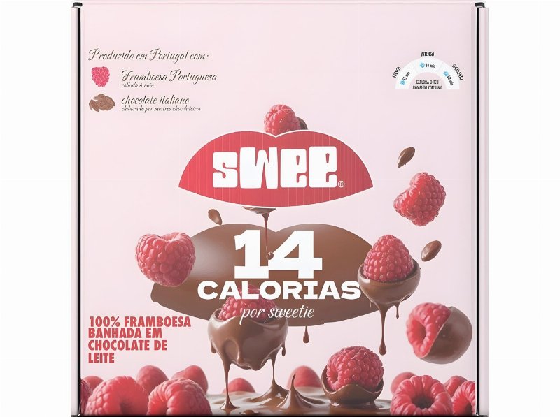 Sweeties Swee Framboesa E Chocolate De Leite 140 g