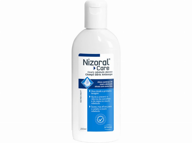 Champô Nizoral Care Couro Cab Oleoso 200 ml