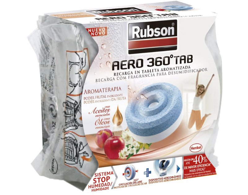 Recarga Para Desumidificador Rubson Aero 360º Aroma A Fruta