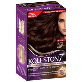 Coloração Permanente Castanho Escuro 3.0 Koleston 1 Un