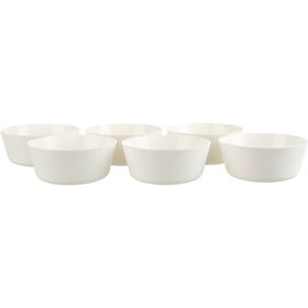Conjunto 6 Taças Reutilizáveis 310 ml Branco Ivory Kasa