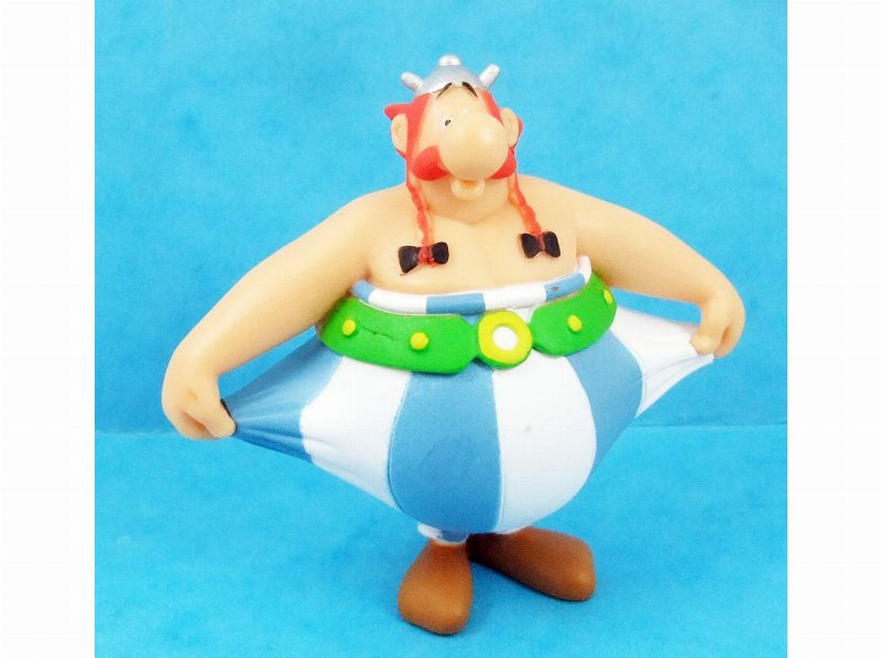 Figura Obelix Segura As Calças
