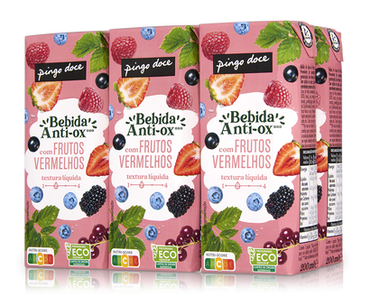 Néctar De Frutos Vermelhos Pack 6 Pingo Doce 6x0.2L