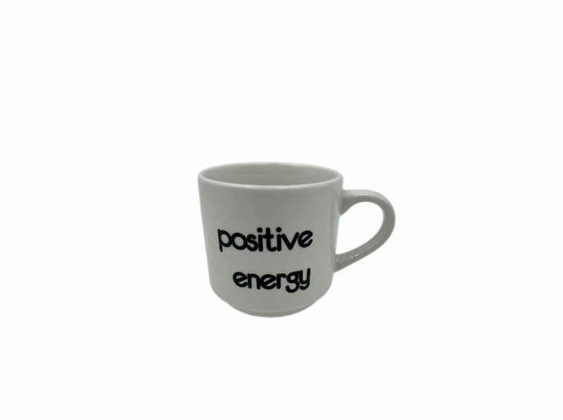 Caneca Positive Energy Actuel Porcelana 35 cl