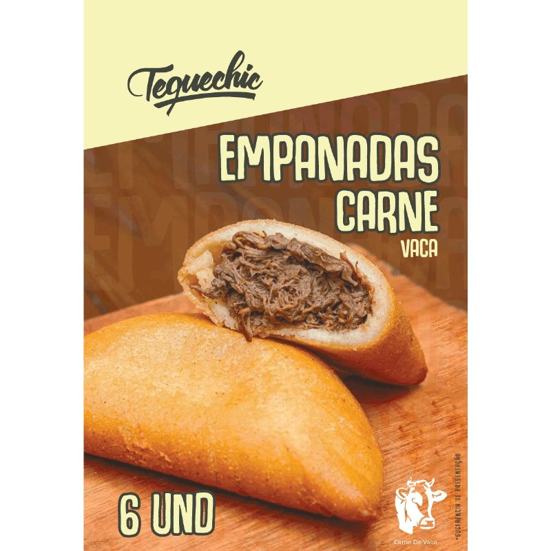Empanadas De Carne De Vaca 6 unidades
