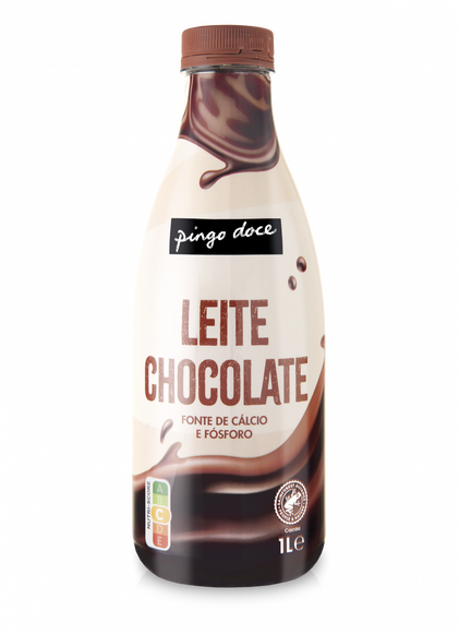 Leite Com Chocolate Pingo Doce 1L