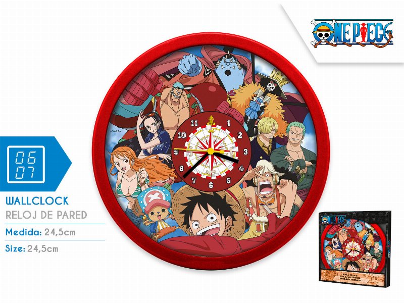 Relogio De Parede One Piece